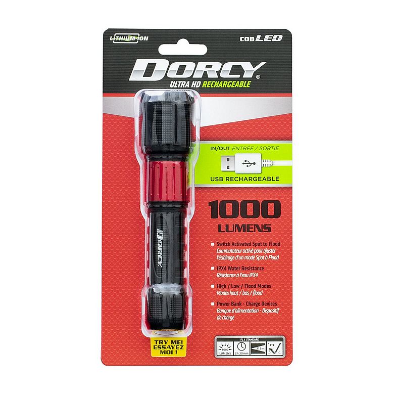 1000-Lumen Ultra Series USB Rechargeable Flashlight With Powerbank 2 1000-Lumen Ultra Series USB Rechargeable Flashlight With Powerbank