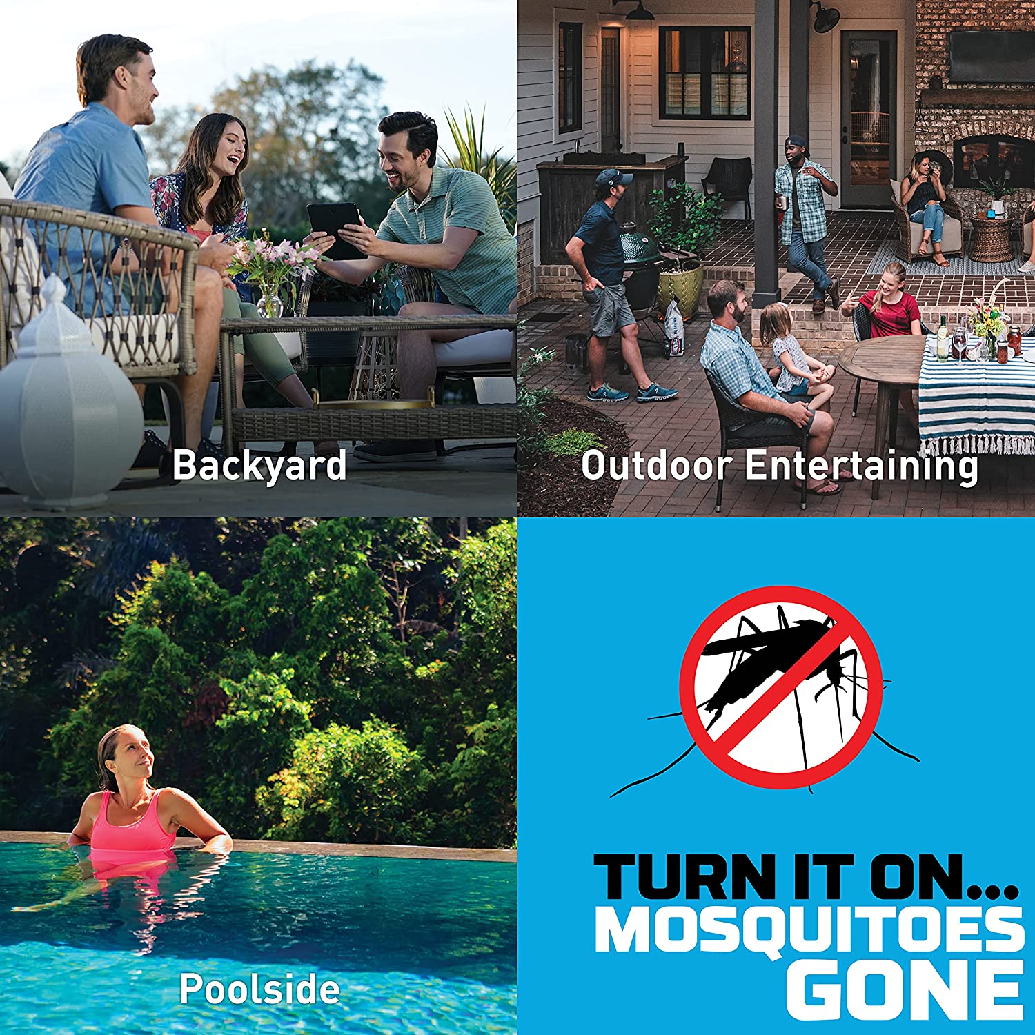 Magenta Patio Shield Mosquito Repeller