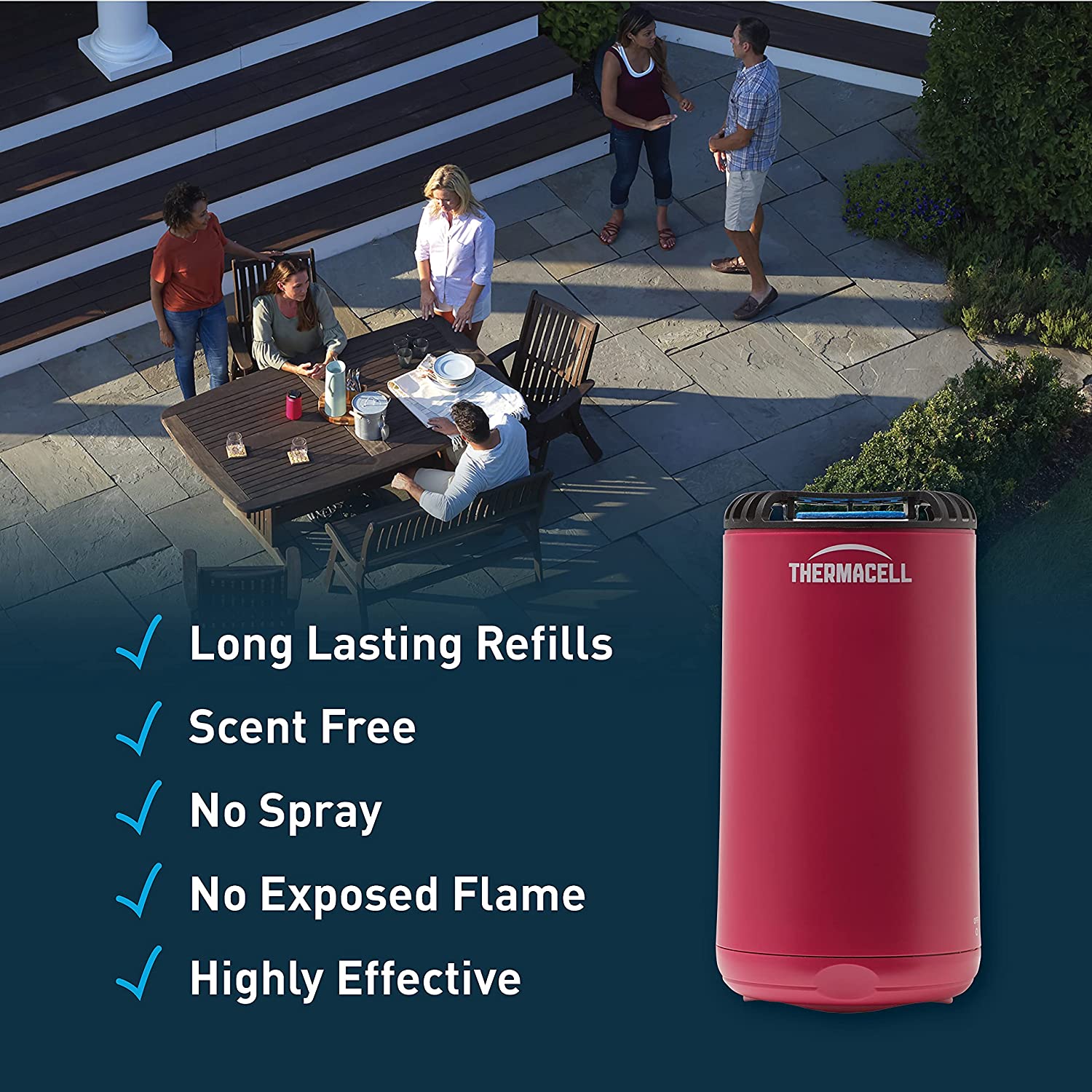 Magenta Patio Shield Mosquito Repeller 8 Magenta Patio Shield Mosquito Repeller