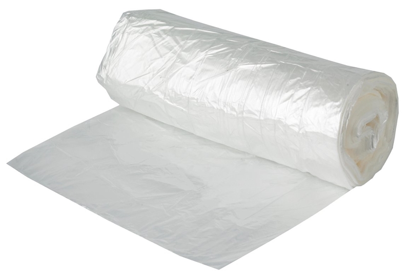 45-Gallon Clear Contractor Trash Bag