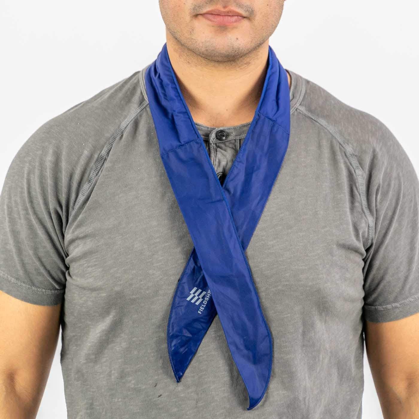 42-Inch Blue Fieldsheer Cooling Neckband