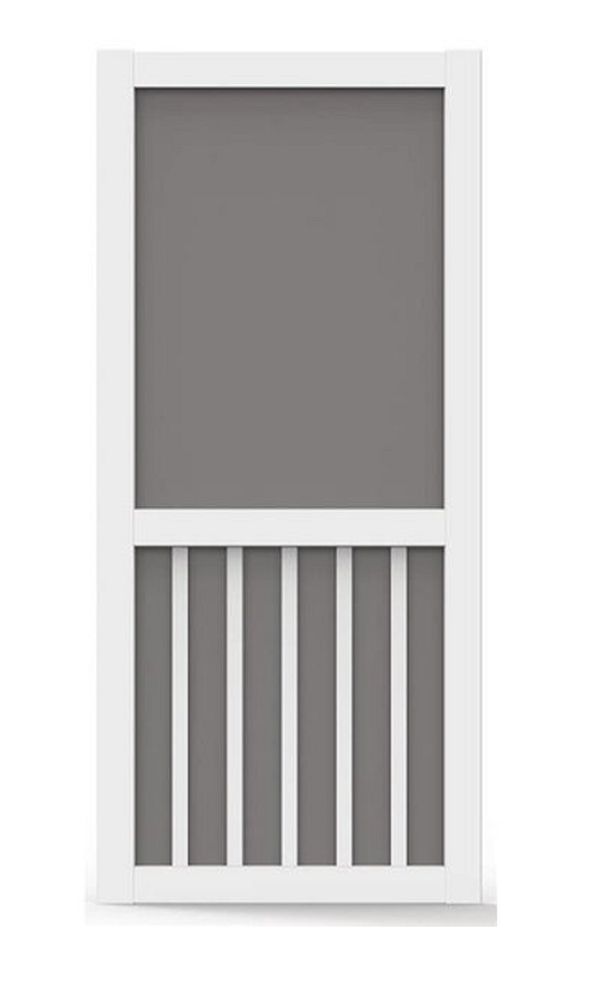 32 x 80-Inch White Screen Door