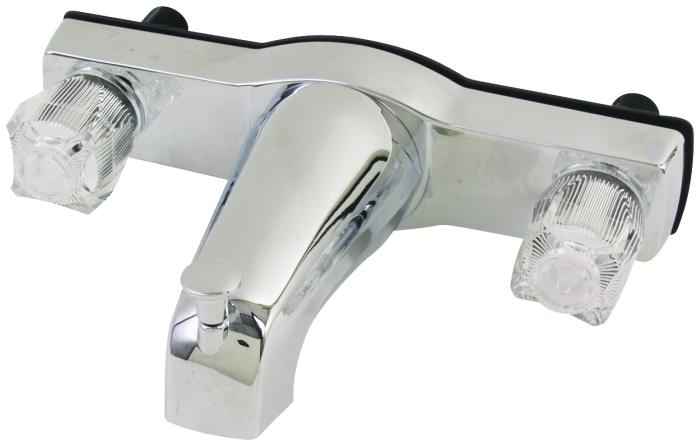 8-Inch Chrome 2-Handle Tub And Shower Faucet