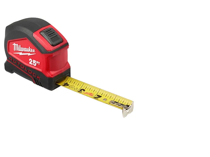 25-Foot Compact Auto-Lock Tape Measure 4 25-Foot Compact Auto-Lock Tape Measure