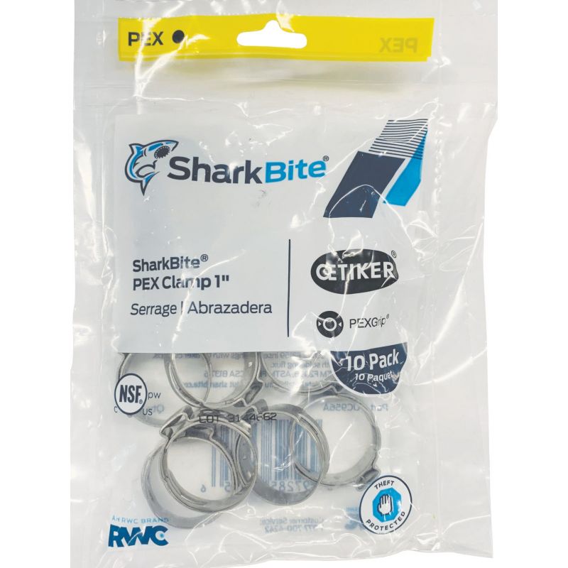 1-Inch Stainless Steel Clamp Ring, 10-Pack 2 1-Inch Stainless Steel Clamp Ring, 10-Pack