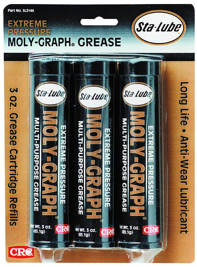 3-Ounce Moly Graph Grease, 3-Pack