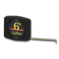 1/4-Inch X 6-Foot Pee Wee Pocket Tape Measure