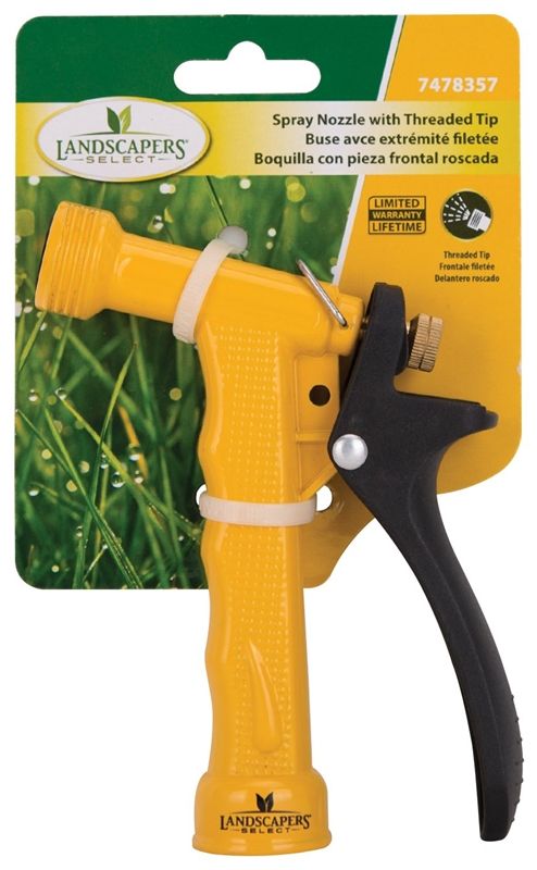 Spray Nozzle With Threaded Tip