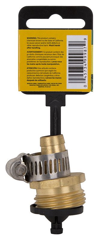 1/2-Inch Brass Hose Repair, Male 2 1/2-Inch Brass Hose Repair, Male