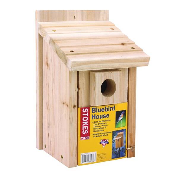Cedar Wood Bluebird Nesting House