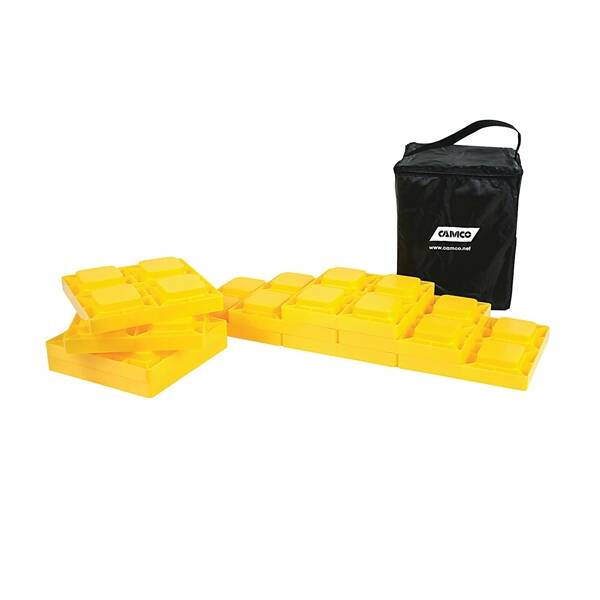 Yellow Plastic Rv Leveling Block