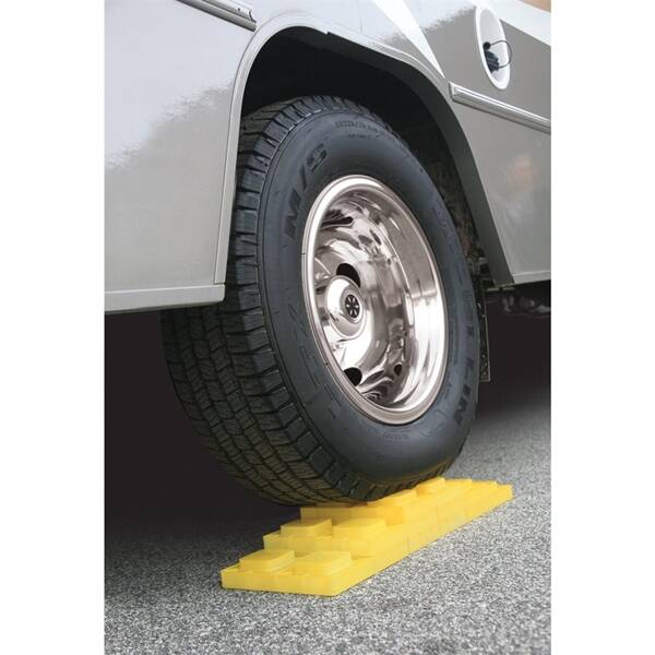 Yellow Plastic Rv Leveling Block 2 Yellow Plastic Rv Leveling Block