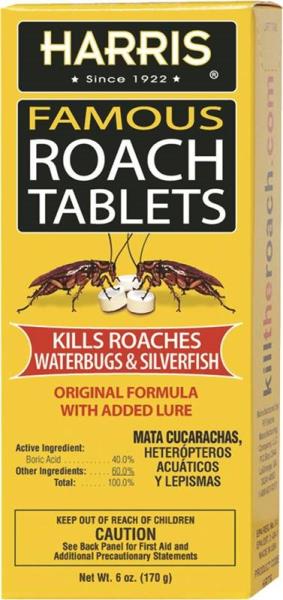 6-Ounce Famous Roach Tablets