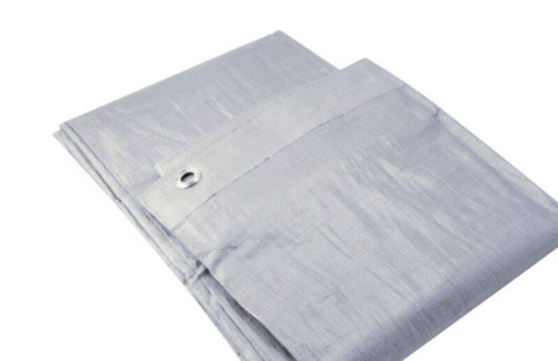 12 x 20-Foot Silver Heavy Grade Poly Tarp