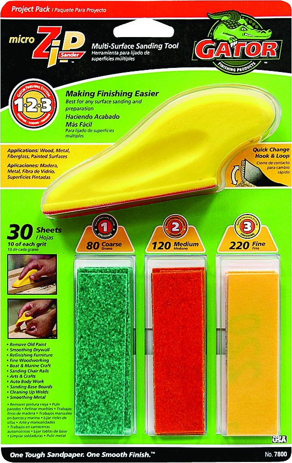 Zip Multi Surface Sanding Tool Kit 30-Piece