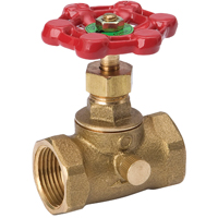 1-/2-Inch Brass Stop & Waste Valve