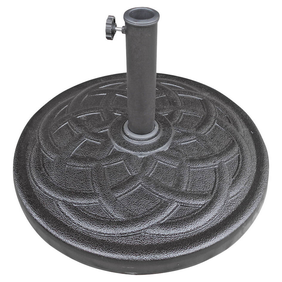 Black Umbrella Base 2 Black Umbrella Base