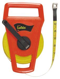 1/2-Inch X 50-Foot Hi-Viz Orange Fiberglass Tape Measure