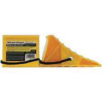 Yellow Plastic Wheel Chock With Rope