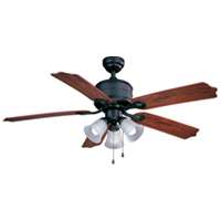 52-Inch Natural Iron Indoor LED 5-Blade Ceiling Fan