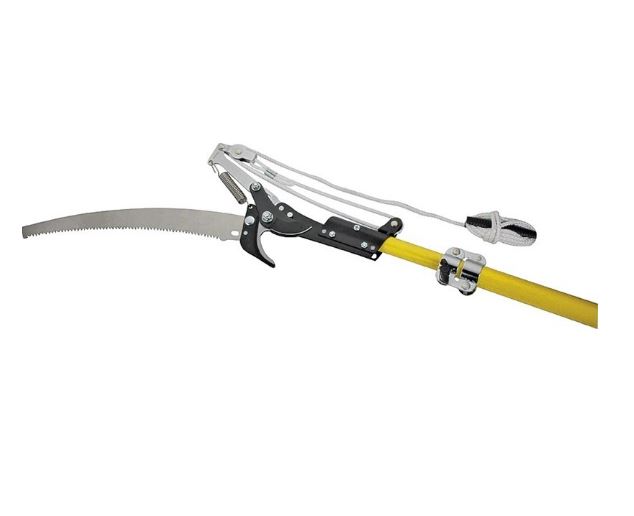1/4-Inch Steel Alloy Tree Pole Pruner With Fiberglass Handle