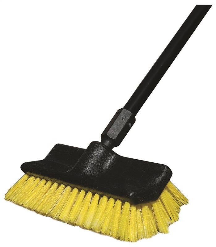 10-Inch Stiff Polypropylene Scrub Brush