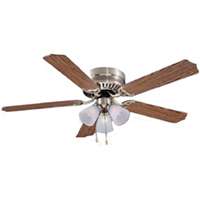 52-Inch Antique Brass Indoor LED 5-Blade Ceiling Fan 3 52-Inch Antique Brass Indoor LED 5-Blade Ceiling Fan