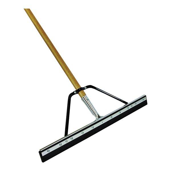 24-Inch Blade 26-1/2-Inch Oal Tapered Handle Floor Squeegee