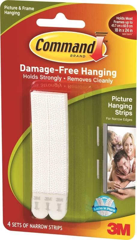 Narrow Picture Hanging Strip