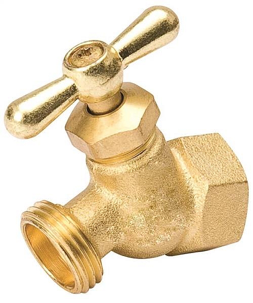 No-Kink Hose Bibb 3/4-Inch Fpt Inlet 3/4-Inch Male Thread Outlet