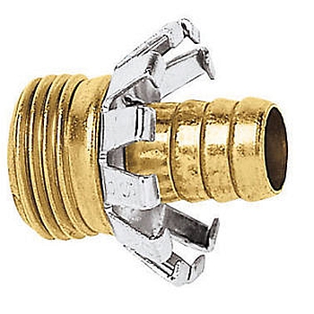 5/8-Inch Brass Female Clinch Hose Coupler