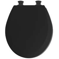 Round Black Toilet Seat