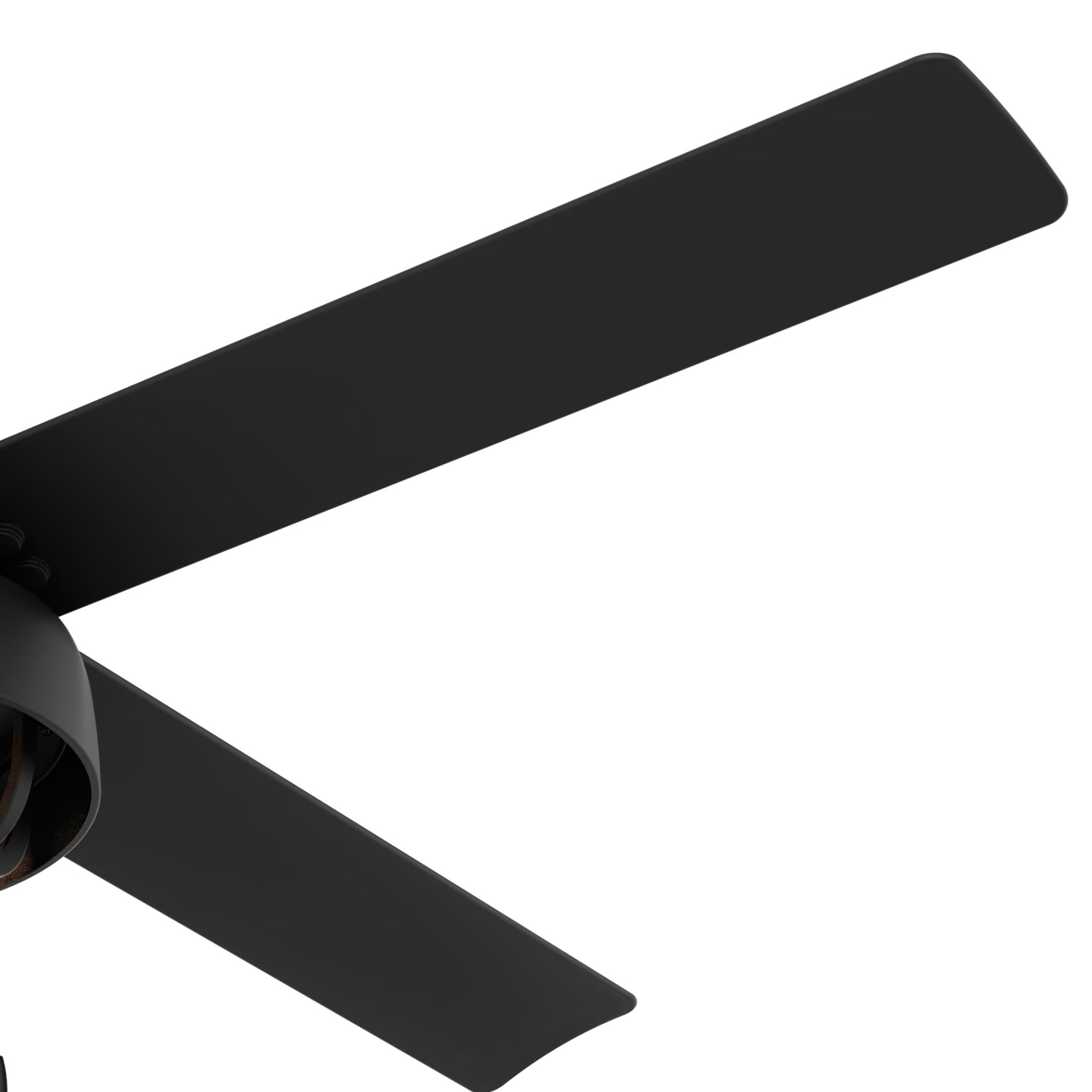 Spring Mill 52-Inch Matte Black Outdoor LED 4-Blade Ceiling Fan 3 Spring Mill 52-Inch Matte Black Outdoor LED 4-Blade Ceiling Fan
