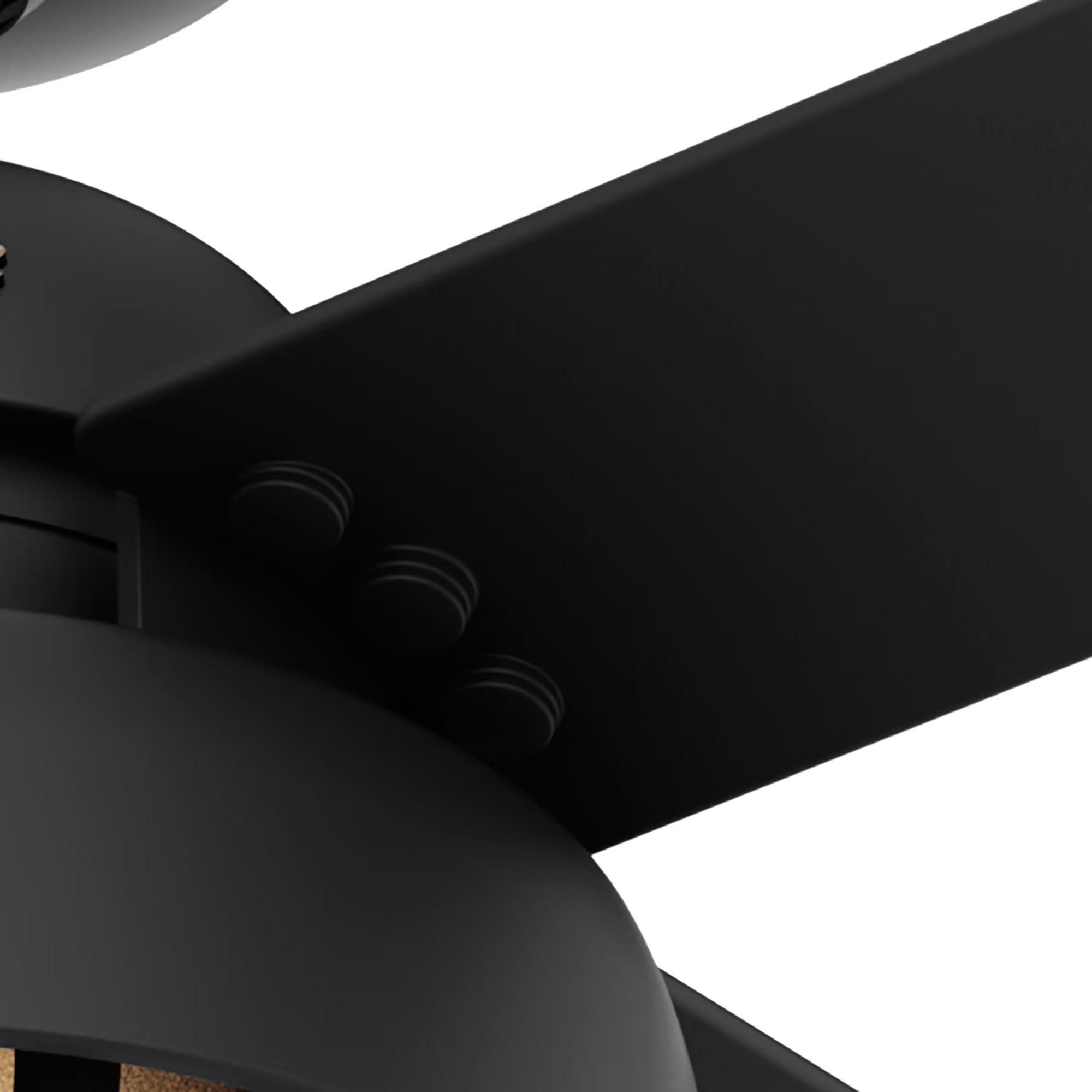 Spring Mill 52-Inch Matte Black Outdoor LED 4-Blade Ceiling Fan 4 Spring Mill 52-Inch Matte Black Outdoor LED 4-Blade Ceiling Fan