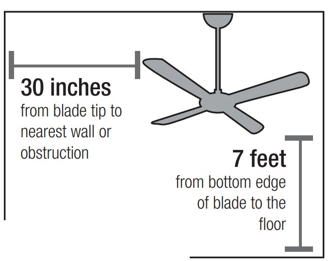 Spring Mill 52-Inch Matte Black Outdoor LED 4-Blade Ceiling Fan 7 Spring Mill 52-Inch Matte Black Outdoor LED 4-Blade Ceiling Fan