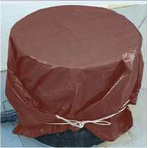 8x10 Medium Duty Brown Tarp