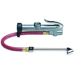 Tru-Flate Inflator Gauge, Dual Foot Chuck
