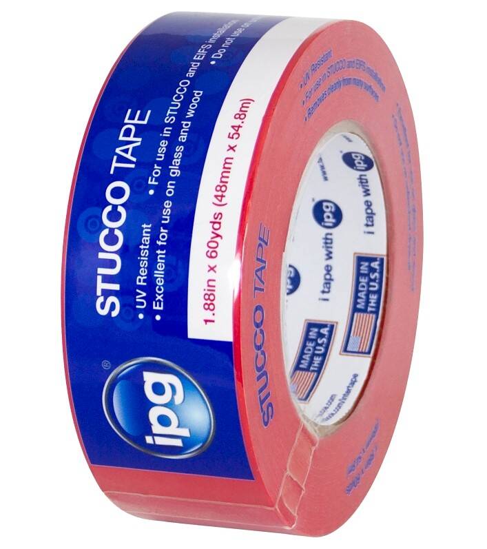 IPG 2-Inch X 60-Yard Polyethylene Stucco Masking Tape