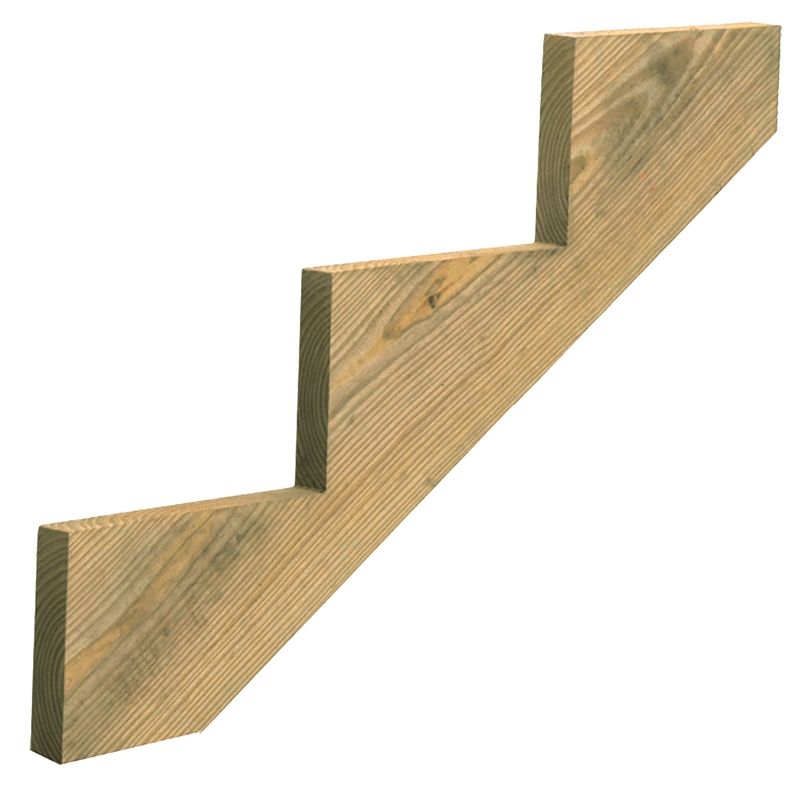 39-Inch 3-Step Stair Stringer