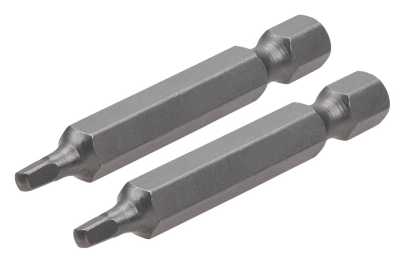 #1 2-Inch Square Screwdriver Bit 2-Pack