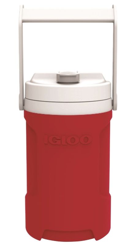 1/2-Gallon Red Latitude Beverage Bottle