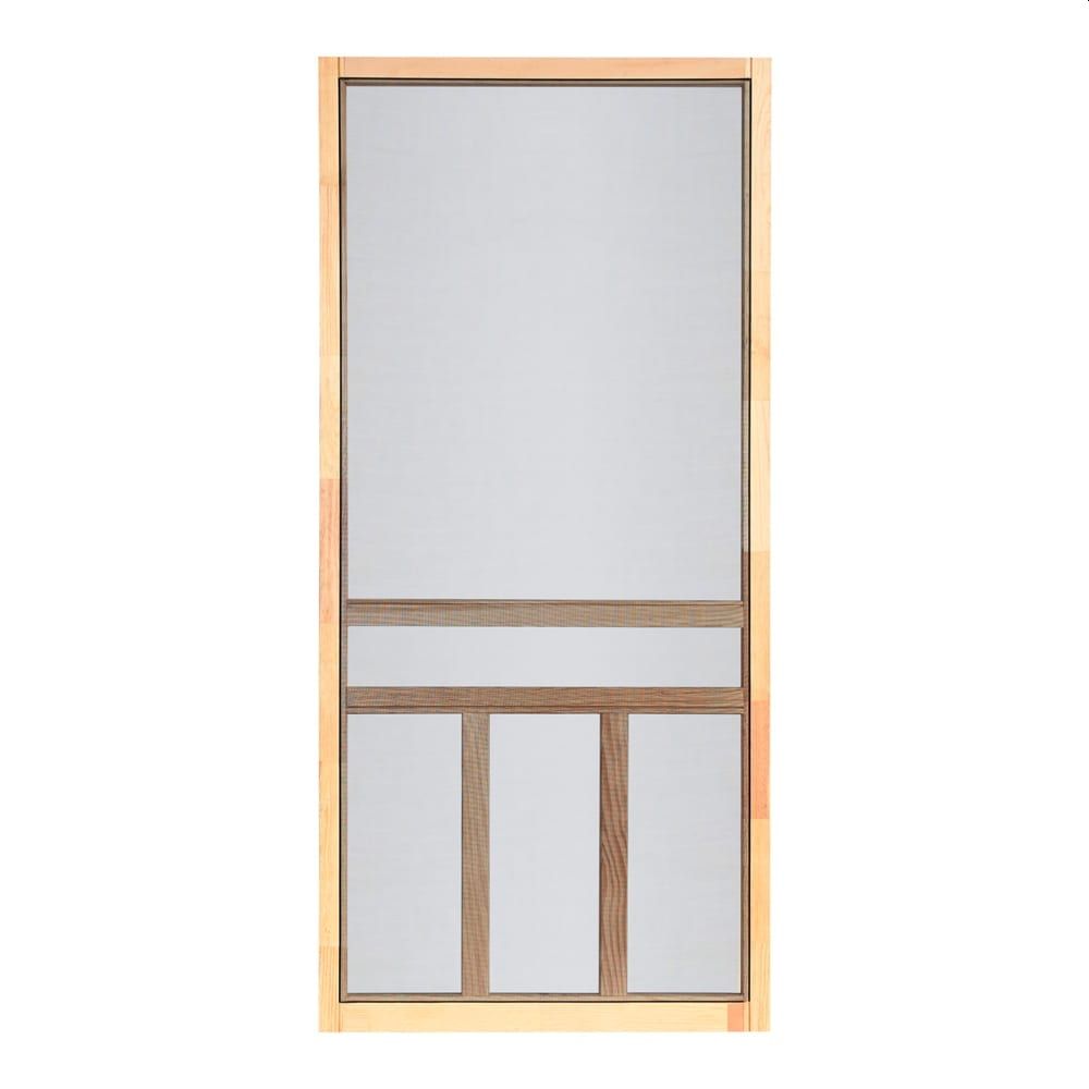 32-Inch Creekside Wooden Screen Door 2 32-Inch Creekside Wooden Screen Door