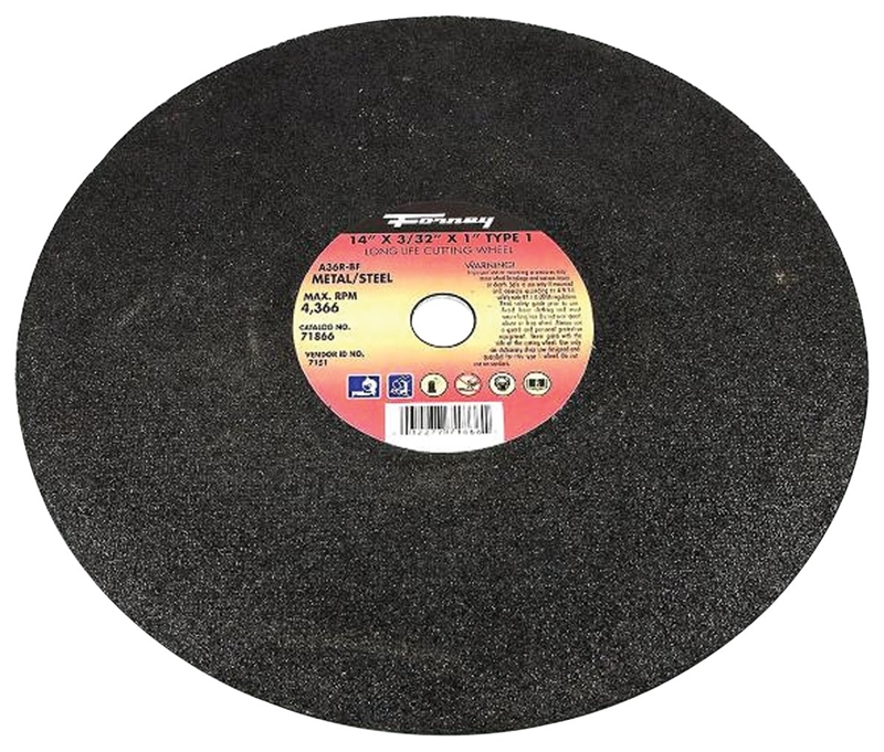 14-Inch Type 1 Circular Shape Flat Cut-Off Wheel