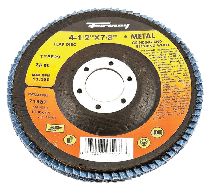 4-1/2-Inch Type 29 Circular Shape Depressed Center Flap Disc