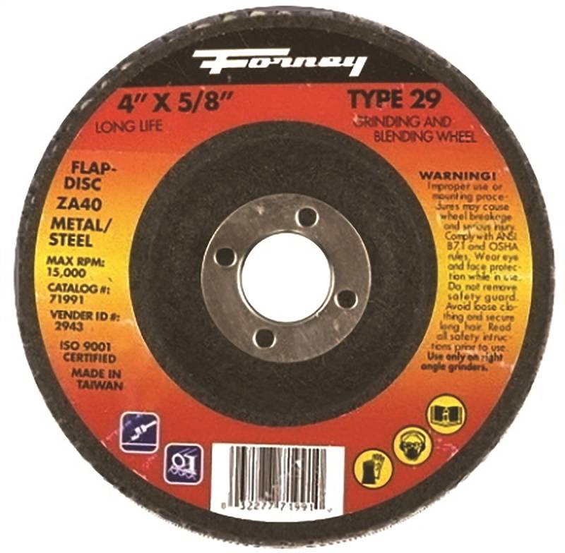 4-Inch Type 29 Circular Shape Depressed Center Flap Disc