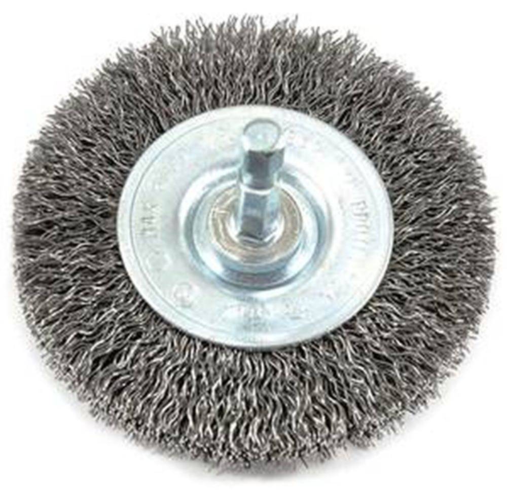 2-1/2-Inch Crimped Wire Wheel Brush Coarse