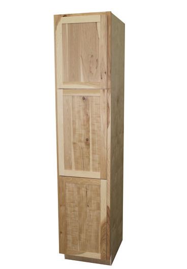 18 x 84 x 24-Inch Premium Ready To Finish Hickory Pantry/Utility Cabinet 4 18 x 84 x 24-Inch Premium Ready To Finish Hickory Pantry/Utility Cabinet