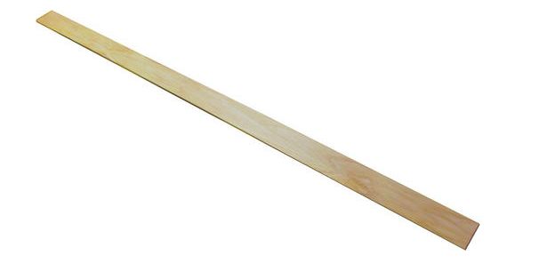 1/4 x 4-1/2 x 96-Inch Premium Ready To Finish Hickory Cabinet Toe Kick