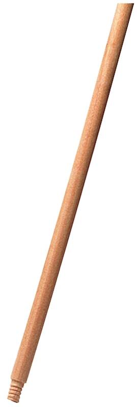60 inch Natural Wood Threaded Broom Handle