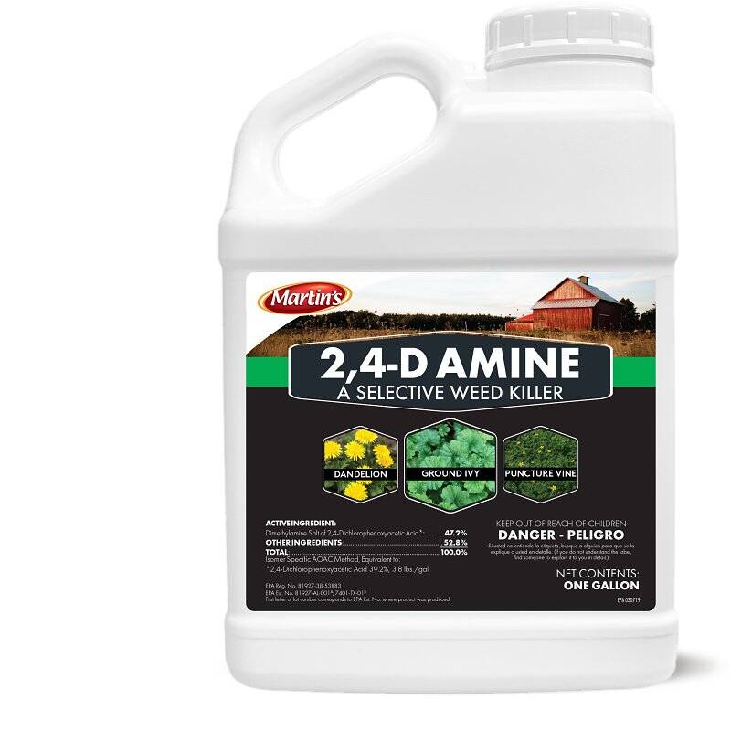 1-Gallon Amine Herbicide - 2, 4-D